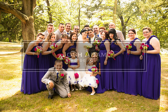 Adelia and George Wedded 2016-1477