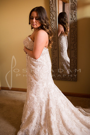Cassandra and Josh Wedded-400