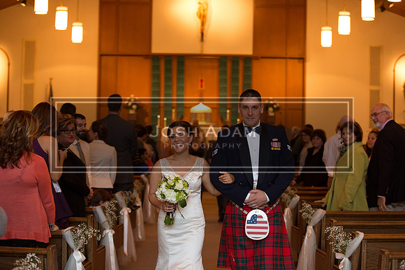Amanda and Martin Wedded-833