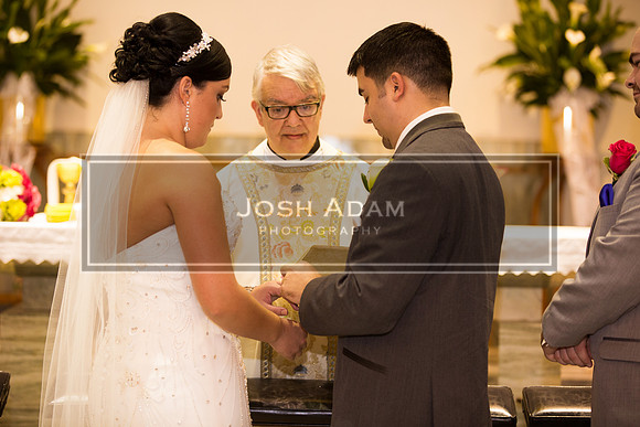 Adelia and George Wedded 2016-987