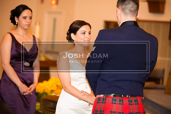 Amanda and Martin Wedded-750