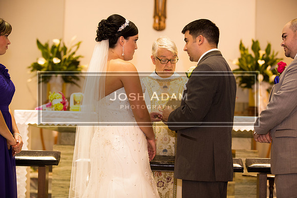 Adelia and George Wedded 2016-982