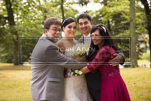 Adelia and George Wedded 2016-1131