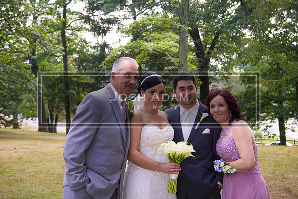 Adelia and George Wedded 2016-128